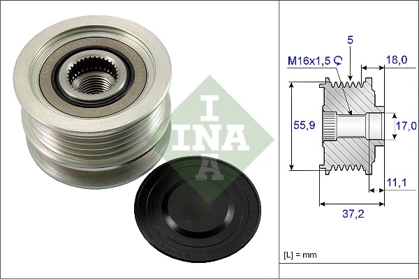 Alternator Freewheel Clutch